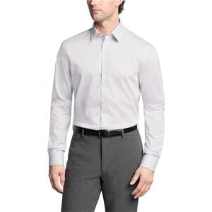 Calvin Klein Mens Steel + Button Down Dress Shirt, NWT